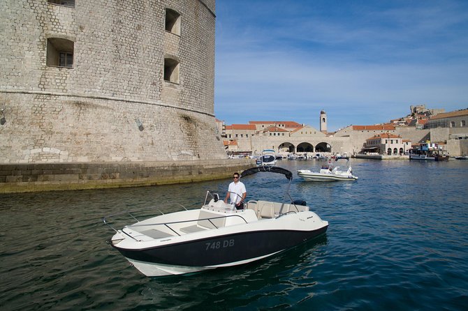 8h from Dubrovnik to the Elafiti islands with Quicksilver 675 boat - Snorkeling gear and the loaner GoPro
