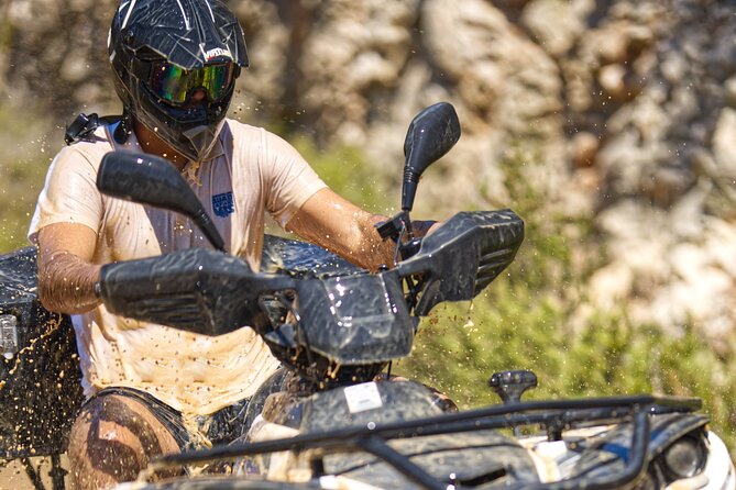 Adrenaline Quad Safari Tour - The final climb to Mount Hum