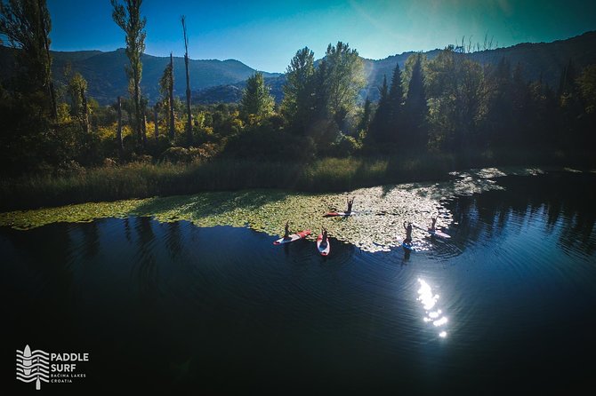 Bacina Lakes Stand-Up Paddle Board Tour - Paddling toward the biggest lake