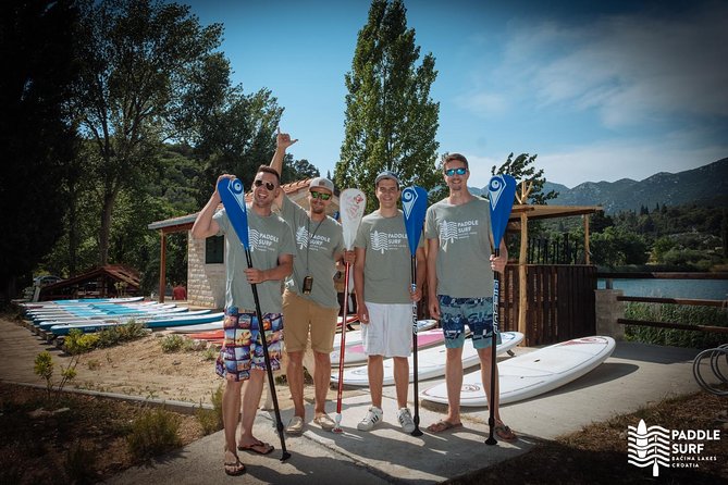 Bacina Lakes Stand-Up Paddle Board Tour - Passing under the old Ždrioc bridge