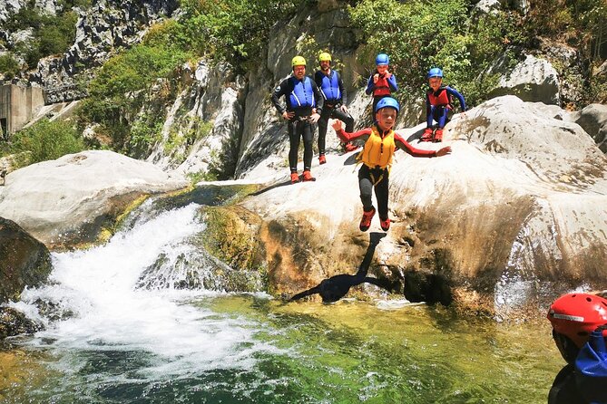 Basic Canyoning on Cetina River from Split or Zadvarje - Velika Gubavica and the 55-meter descent