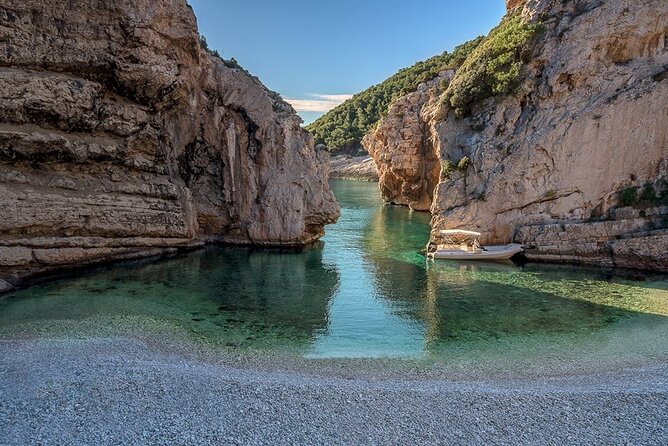Blue and Green Cave Speedboat Excursion from Hvar Town - The Blue Cave and its silver-blue light