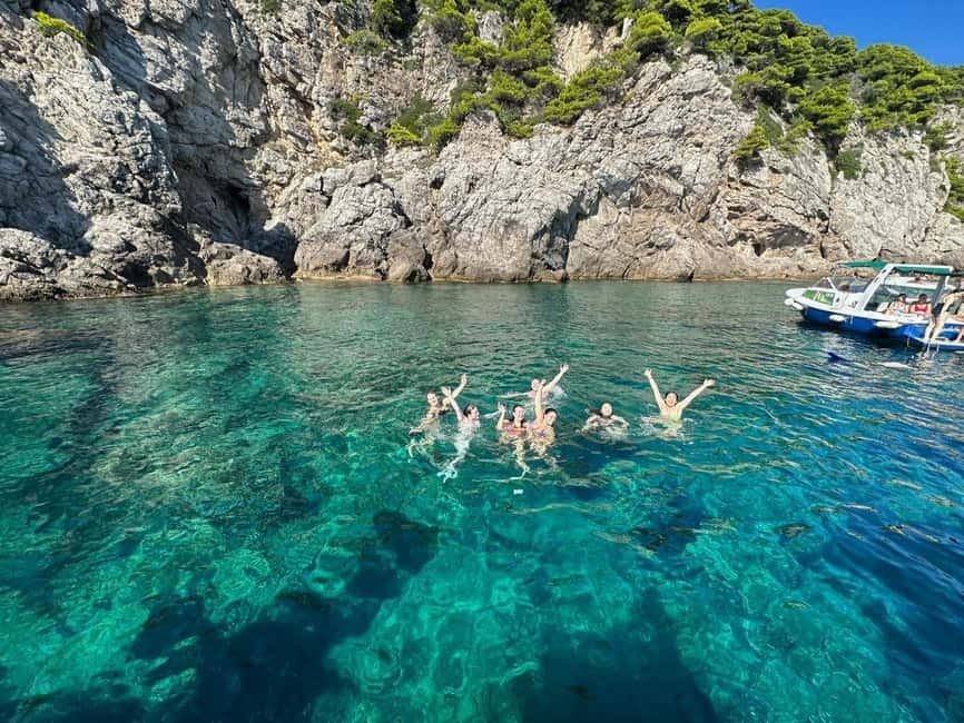 Blue Cave-Green caves-Lopud Sandy beach - tour with drink - Lopud gives the morning or afternoon room to breathe