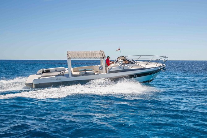 Blue cave & Hvar, 5 islands speed boat tour with unique boats from Split - Inside the Blue Cave on Bisevo