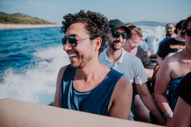 Blue cave, Mama Mia and Hvar, 5 island speedboat tour from Trogir - Komiža, Vis, and a real waterfront pause