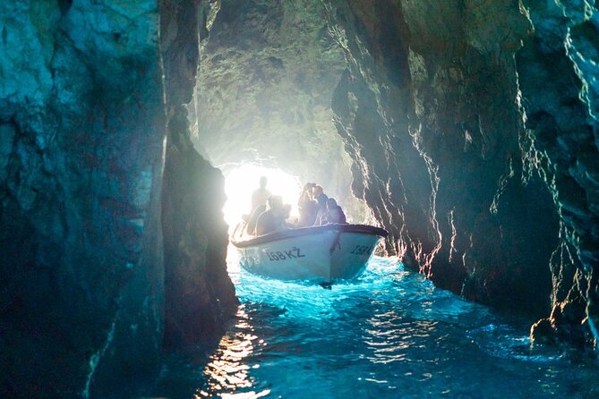 Blue & Green Cave Vis Island and Pakleni Islands Private Day Trip from Hvar - Budikovac Island starts the day with clear water