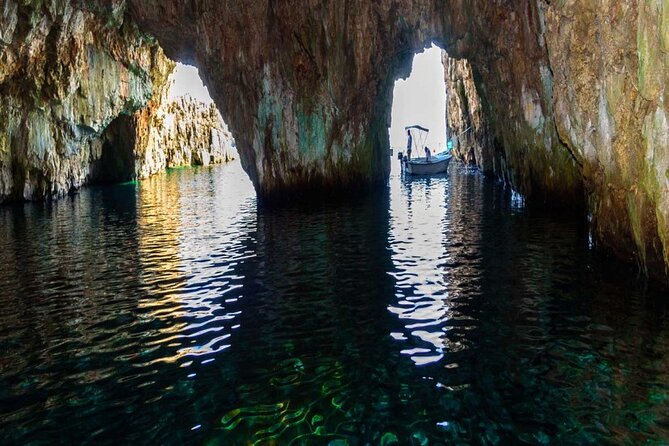 Blue & Green Cave Vis Island and Pakleni Islands Private Day Trip from Hvar - Stiniva Cove is the scenic centerpiece