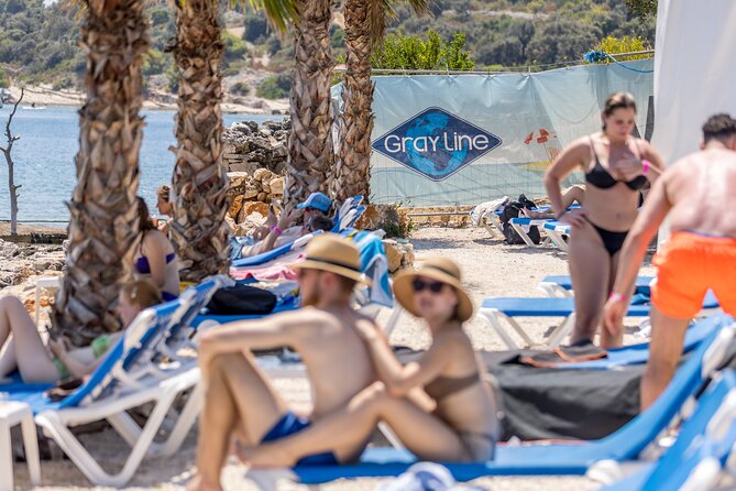 Blue Lagoon & 3 Islands Cruise with Lunch from Split - Čiovo gives you an easy first swim