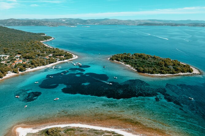 Blue Lagoon & 3 Islands Small-Group Speedboat Tour - Blue Lagoon and Krknjasi Bay: the main water stop