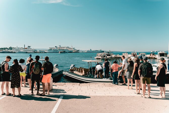 Blue Lagoon & 3 Islands Small-Group Speedboat Tour - Maslinica on Šolta: harbor life instead of wilderness