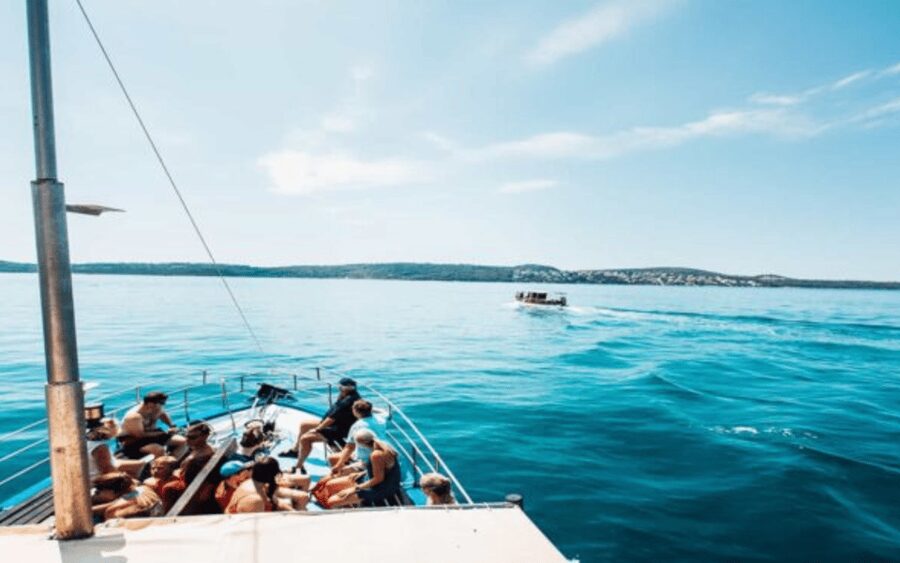 Blue Lagoon Boat Tour from Trogir with Lunch and Drinks - The first ride to Blue Lagoon includes lunch
