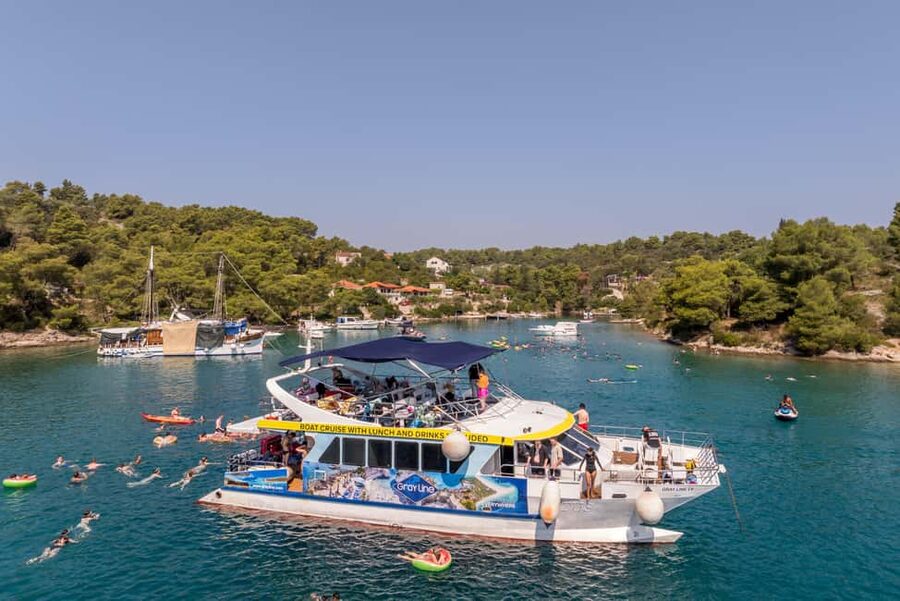 Blue Lagoon & Islands Day Cruise from Split with Lunch - At a glance