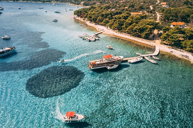 Blue Lagoon & Šolta Island from Trogir LUNCH & DRINKS INCLUDED - Setting sail from Trogir at 9:00 a.m.