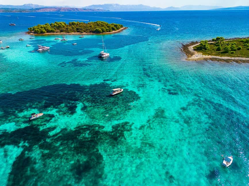 Blue Lagoon & Šolta Small-Group Boat Tour from Split - One hour in the turquoise Blue Lagoon
