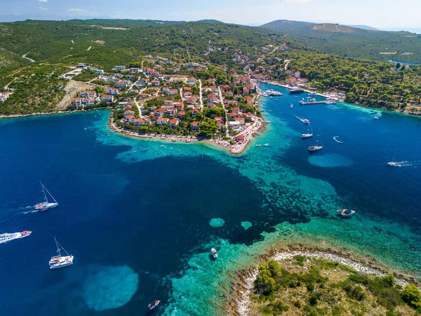 Blue Lagoon & Šolta Small-Group Boat Tour from Split - Branac Bay and the final swim