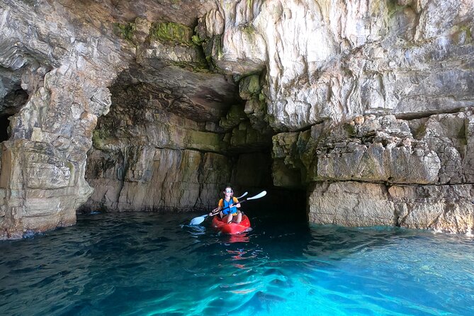 BOAT & KAYAK! Sea Adventure - Snorkeling & Cliff Jumps - What this Pula sea adventure is really like