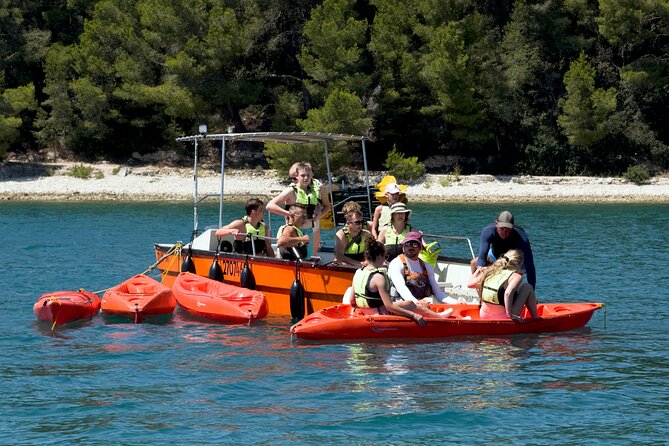 BOAT & KAYAK! Sea Adventure - Snorkeling & Cliff Jumps - Cliff jumping with a sensible approach