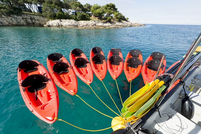 BOAT & KAYAK! Sea Adventure - Snorkeling & Cliff Jumps - Guides, safety, and the feel of the group