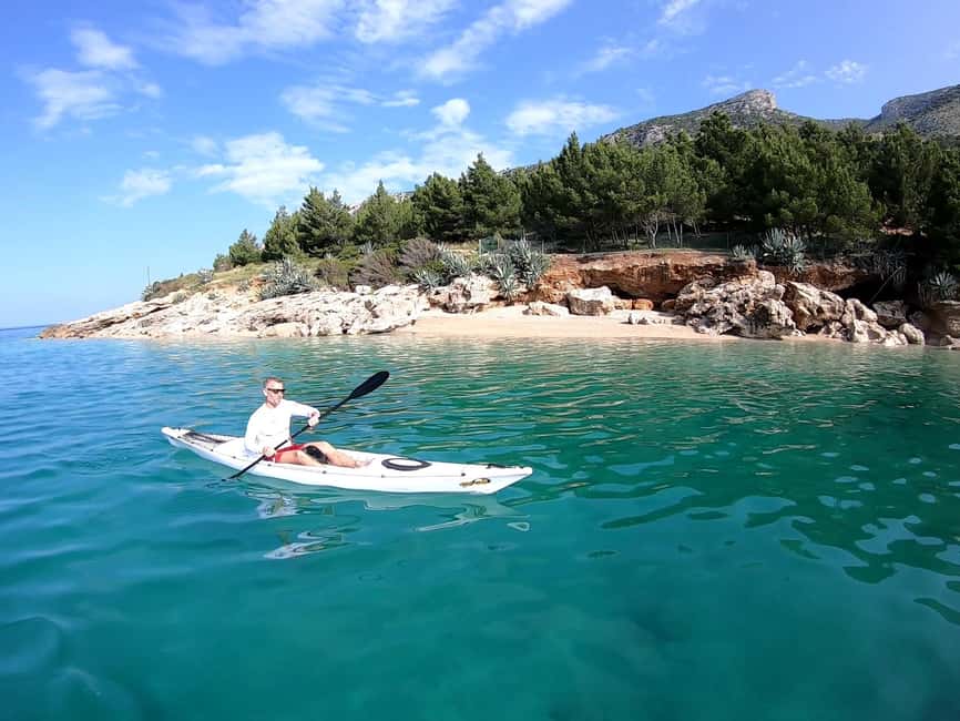 Bol: Zlatni Rat Beach Kayak Tour with Snorkeling - Key points to know before booking