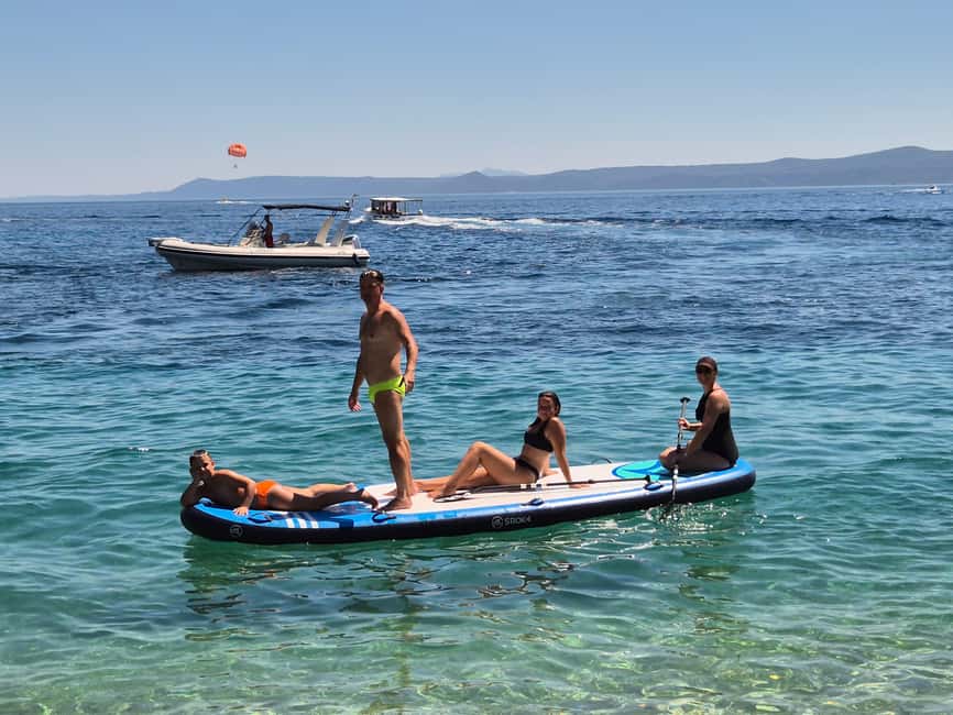Bol: Zlatni Rat Beach Stand Up Paddle Board Rental - Mario’s practical extras