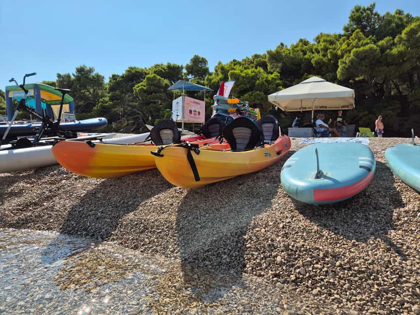 Bol: Zlatni Rat Beach Stand Up Paddle Board Rental - How the $18 price works
