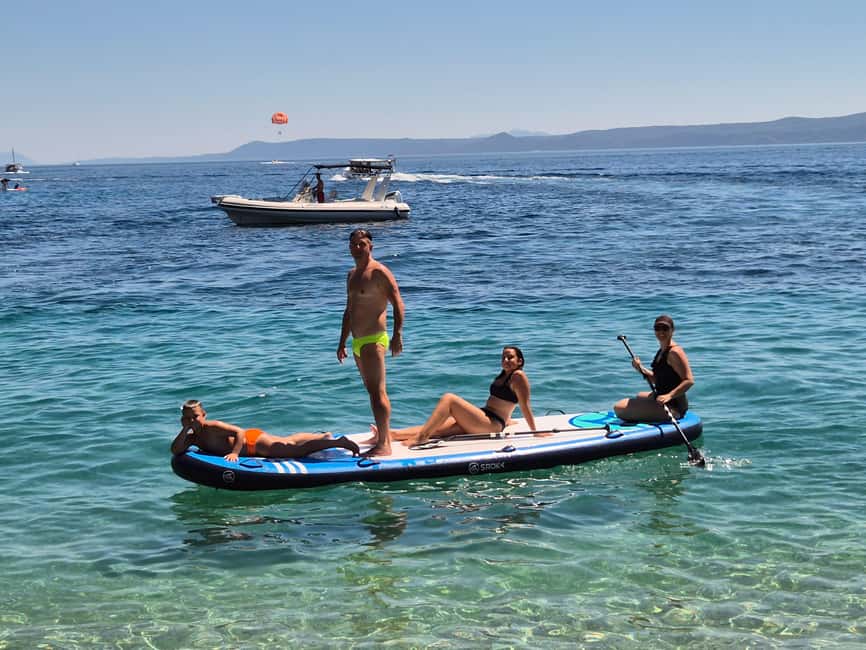 Bol: Zlatni Rat Beach Stand Up Paddle Board Rental - What the one-hour rental feels like