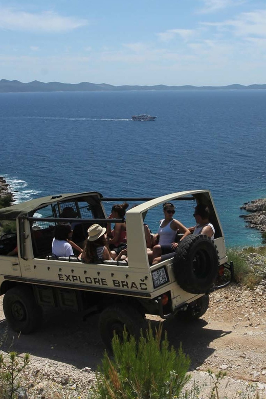 Brač: Island Exploration Tour by Four-Wheel Drive Jeep - A family farm turns lunch into a local experience