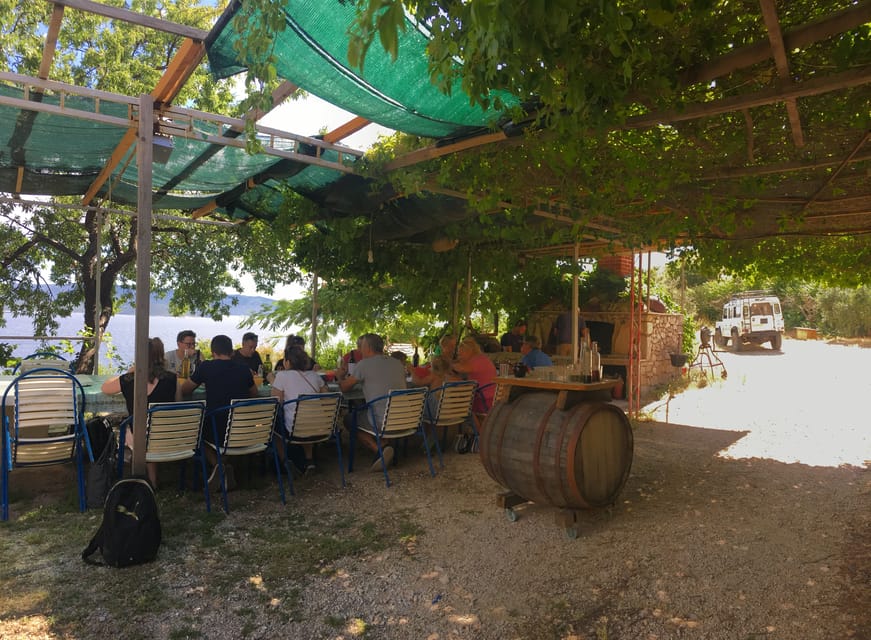 Brač: Island Exploration Tour by Four-Wheel Drive Jeep - The Donji Humac quarry ends the route