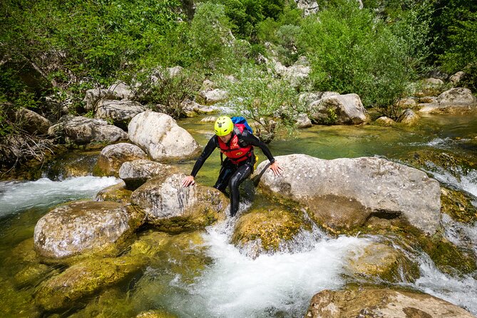 Canyoning on Cetina River from Split or Šestanovac - Swimming, slides, jumps, and the rock tunnel