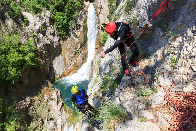 Cetina River Extreme Canyoning Adventure from Split or Zadvarje - Swimming, floating, and climbing through the Cetina