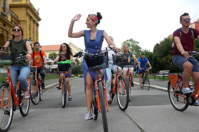 Classic Zagreb Bike Tour - Tkalčićeva Street and Bloody Bridge