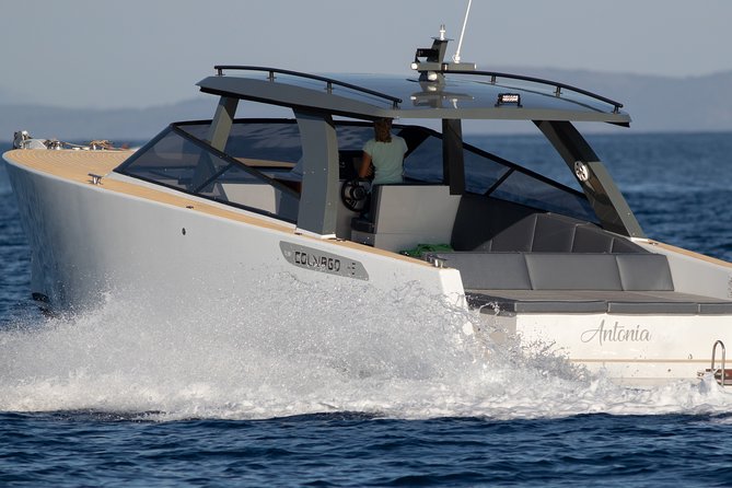 Colnago 45 - Luxury Private Speedboat Tours - The Blue Cave brings the first big visual moment