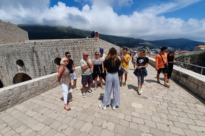 Complete Game of Thrones Experience in Dubrovnik - Starting at Pile Square with a Targaryen umbrella