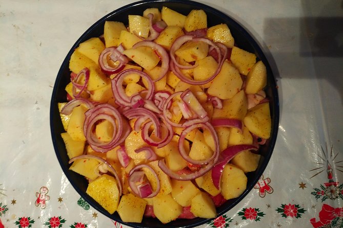 Croatian Traditional Cuisine: Peka Cooking Lesson - Watching the Fire, Coals, and Iron Bell