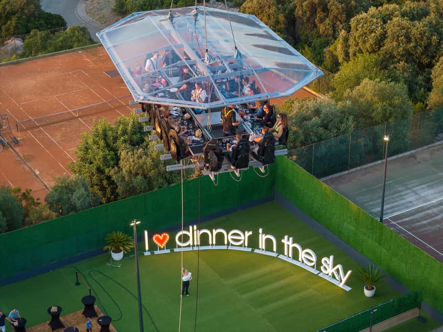 Dinner in the Sky Dubrovnik - Is the food worth the $137 price?
