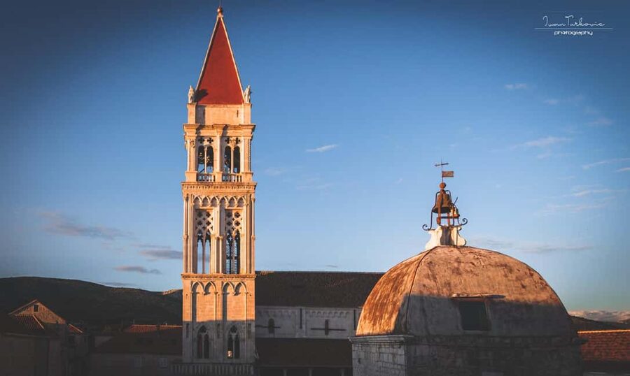 Discover Trogir: Guided Walking Tour of a Medieval Gem - The waterfront promenade as a calm finish