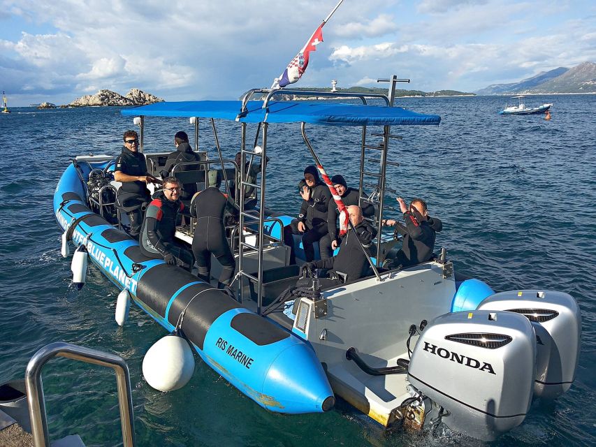 Dubrovnik: 1-Day Diving Package - The afternoon session and its 14:30 departure