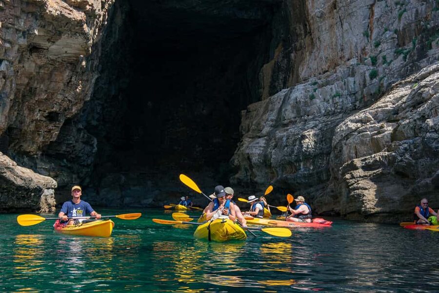 Dubrovnik: 2 or 3-Hour Morning Kayaking & Snorkeling Tour - The 2-hour route and its 30-minute cave stop