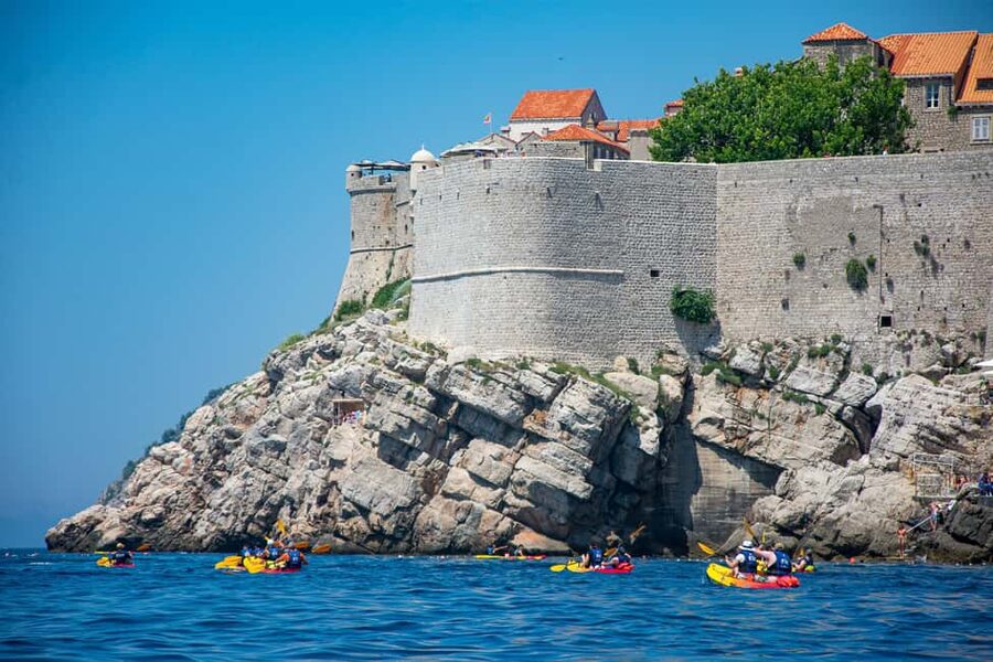 Dubrovnik: 2 or 3-Hour Morning Kayaking & Snorkeling Tour - The sights between Lokrum and Banje Beach