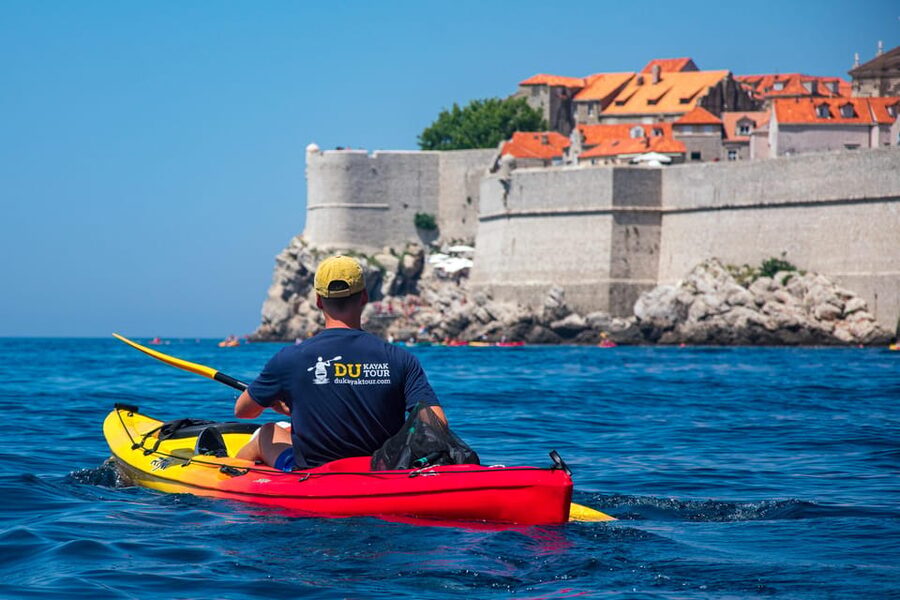Dubrovnik: Afternoon Kayaking and Snorkeling Tour - Betina Cave for swimming and snorkeling