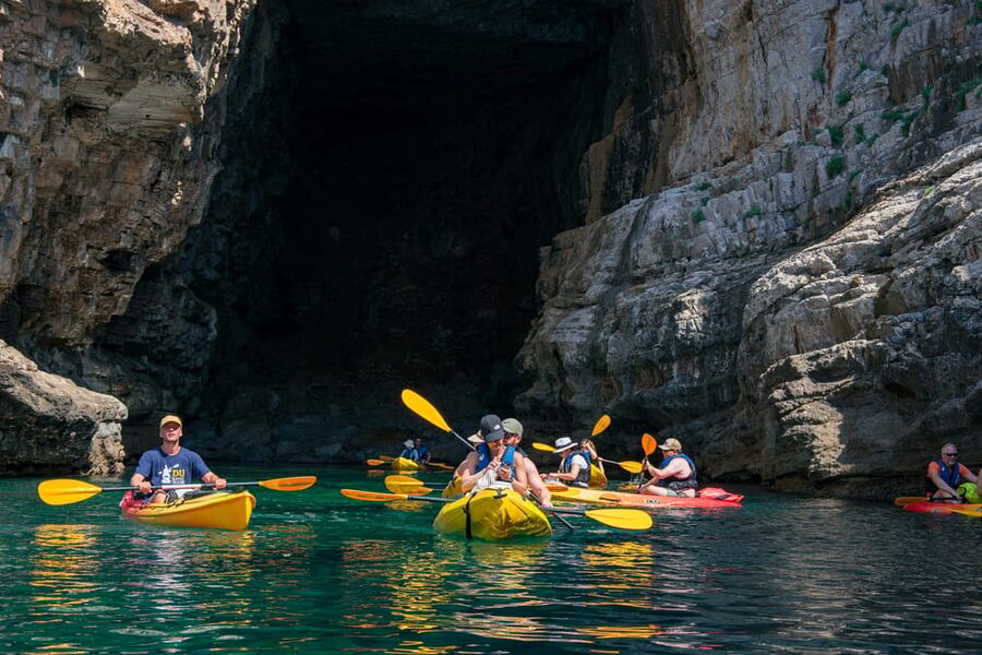 Dubrovnik: Afternoon Kayaking and Snorkeling Tour - Group size, guide access, and comfort