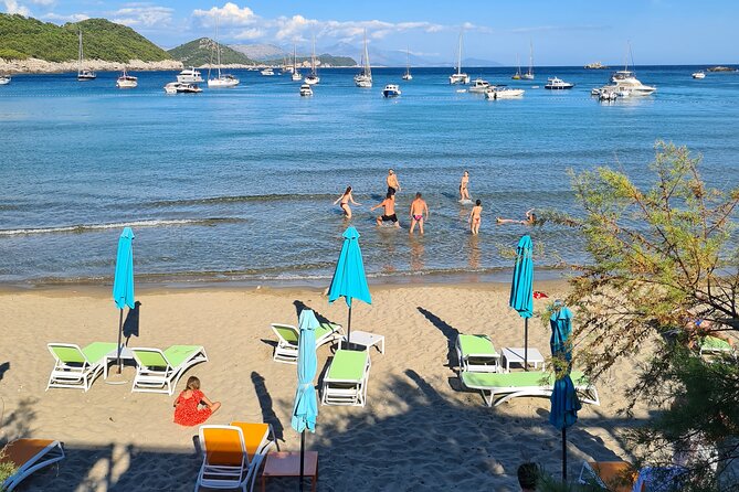 Dubrovnik Blue Cave, Green Caves, Sandy Beach, Old Town Panorama - A proper break at Šunj Beach