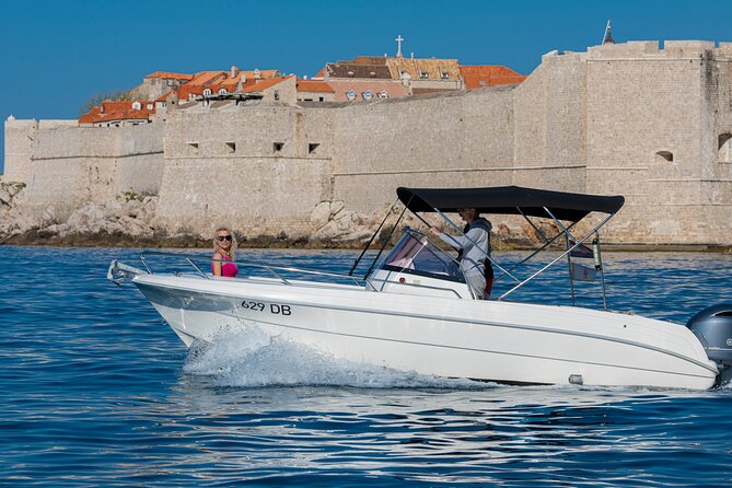 Dubrovnik boat mixed fun tour - Lopud and the sandy shore at Šunj