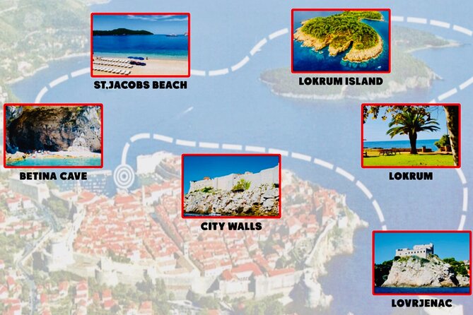 Dubrovnik Boat Tour: Lokrum Island, Betina Cave & St.Jacobs Beach - Lokrum Island gives you the most time