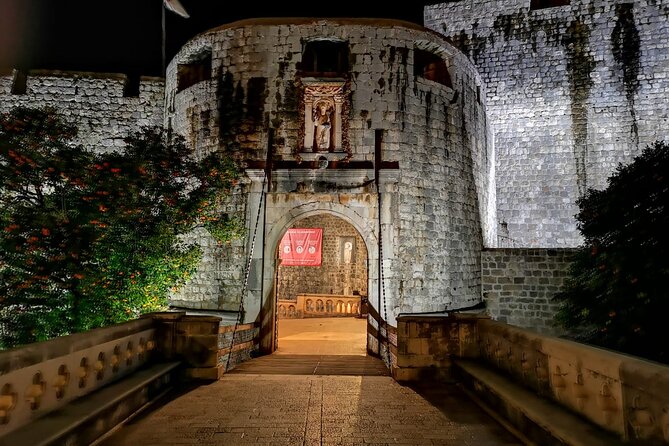 Dubrovnik By Night Walking Tour - Prijeko Street and the local side of the Old Town
