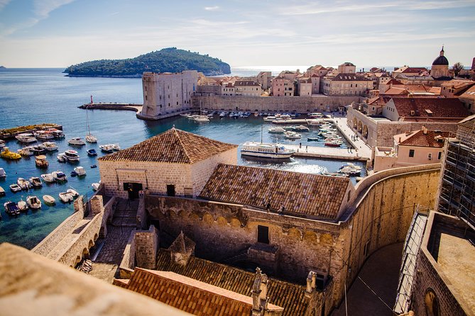 Dubrovnik Cable Car Ride, Old Town Walking Tour plus City Walls - Walking Stradun through the Old Town