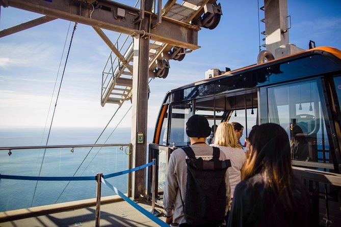 Dubrovnik Cable Car Ride, Old Town Walking Tour plus City Walls - Riding the cable car up Mt Srd