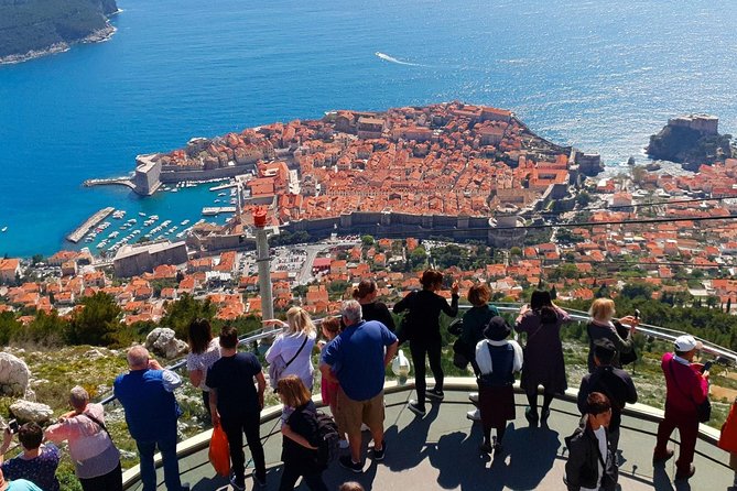 Dubrovnik City Tour: Panorama Drive & Sightseeing Walk - The bridge view puts Dubrovnik in context