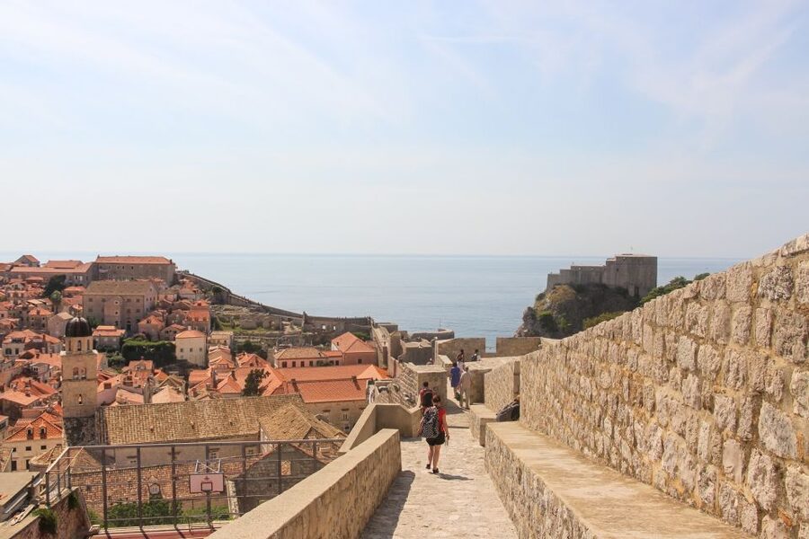 Dubrovnik City Walls Walking Tour - Minčeta Fortress and the high points of the route