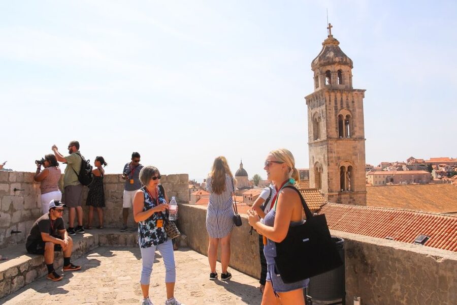 Dubrovnik City Walls Walking Tour - Bokar Fortress and the sea-facing defenses